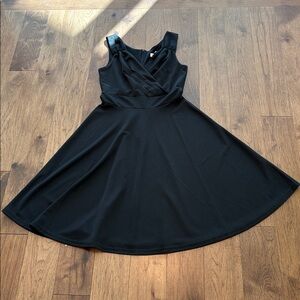 Grace Karin Black Sleeveless Mini Dress